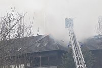 Bild: Dachstuhlbrand in Heringen 