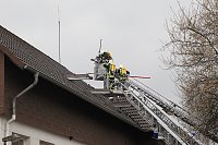 Bild: Dachstuhlbrand in Heringen 