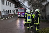 Bild: Dachstuhlbrand in Heringen 