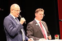 Bild: Verabschiedung von Wolfgang Asche im Theater