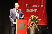 Bild: Verabschiedung von Wolfgang Asche im Theater