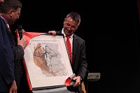 Bild: Verabschiedung von Wolfgang Asche im Theater