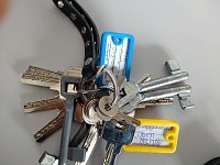 Wer erkennt seine Schlüssel? Bild: Wer erkennt seine Schlüssel?