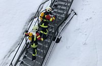 Die Südharzer Kameraden beim Oberhofer Treppenlauf Bild: Die Südharzer Kameraden beim Oberhofer Treppenlauf