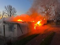 Bild: Gartenlaubenbrand im Nordh&auml;user Kastanienweg