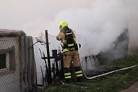 Bild: Gartenlaubenbrand im Nordh&auml;user Kastanienweg