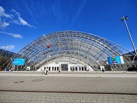 Bild: Peter Blei unterwegs auf der "Partner Pferd" in Leipzig