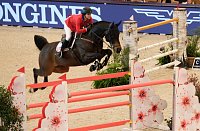 Bild: Peter Blei unterwegs auf der "Partner Pferd" in Leipzig