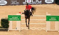 Bild: Peter Blei unterwegs auf der "Partner Pferd" in Leipzig