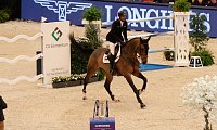 Bild: Peter Blei unterwegs auf der "Partner Pferd" in Leipzig