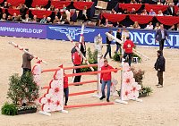 Bild: Peter Blei unterwegs auf der "Partner Pferd" in Leipzig