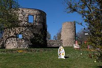 Peter Blei auf Osterspaziergang Bild: Peter Blei auf Osterspaziergang