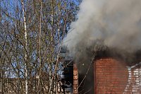 Starke Rauchentwicklung auf dem Gelände des alten Gaswerks rief gestern die Feuerwehr auf den Plan Bild: Starke Rauchentwicklung auf dem Gelände des alten Gaswerks rief gestern die Feuerwehr auf den Plan