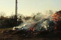 Osterfeuer bei Krimderode Bild: Osterfeuer bei Krimderode