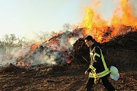 Osterfeuer bei Krimderode Bild: Osterfeuer bei Krimderode