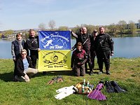 Bild: Friedenstauchen am Kiesschacht