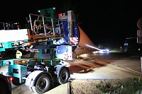 Bild: Schwerlasttransport mit Windr&auml;dern