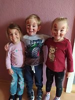 Die Kletterberger Burgspatzen haben Spaß Bild: Die Kletterberger Burgspatzen haben Spaß