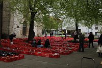 Bild: B&uuml;cherflohmarkt auf dem Blasii-Kirchplatz