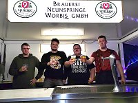 Bild: (vlnr) Tim Becker, Niklas Preu&szlig;, Till Falke und Tobias Buschky 