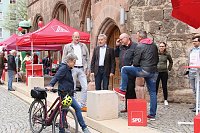 Bild: 1. Mai auf dem Nordh&auml;user Rathausplatz