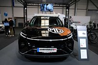 Bild: Peter Blei unterwegs auf der Erfurter Automobilmesse
