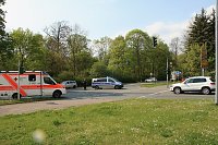Bild: T&ouml;dlicher Unfall auf der Parkallee in Nordhausen