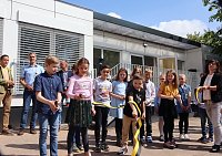 Bild: Er&ouml;ffnung des neuen Hort-Geb&auml;udes des K&auml;the-Kollwitz Grundschule