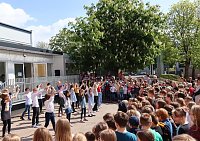 Bild: Er&ouml;ffnung des neuen Hort-Geb&auml;udes des K&auml;the-Kollwitz Grundschule