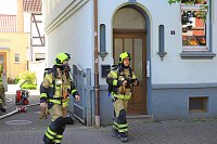 Dachgeschosswohnung ausgebrannt Bild: Dachgeschosswohnung ausgebrannt