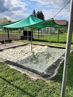 Arbeitseinsatz im Kindergarten Hohensteiner Burgspatzen Bild: Arbeitseinsatz im Kindergarten Hohensteiner Burgspatzen