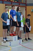 Bild: Die Badminton-Sparte des LV Altstadt bei den Bezirksmeisterschaften