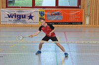 Bild: Die Badminton-Sparte des LV Altstadt bei den Bezirksmeisterschaften