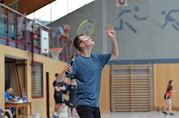 Bild: Die Badminton-Sparte des LV Altstadt bei den Bezirksmeisterschaften