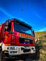 Bild: Waldbrand im Birkenmoor