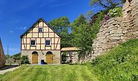 Bild: Peter Blei unterwegs in der Klosterkirche Dietenborn