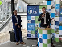 Bild: Einweihung des WBGreenOne in der Stolberger Stra&szlig;e