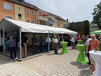 Bild: Einweihung des WBGreenOne in der Stolberger Stra&szlig;e
