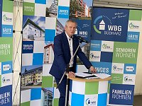 Bild: Einweihung des WBGreenOne in der Stolberger Stra&szlig;e
