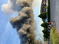 Erste Fotos vonden Löscharbeiten Bild: Erste Fotos vonden Löscharbeiten