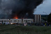 Impressionen vom Brandort in Bleicherode Bild: Impressionen vom Brandort in Bleicherode