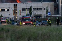 Impressionen vom Brandort in Bleicherode Bild: Impressionen vom Brandort in Bleicherode