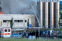 Impressionen vom Brandort in Bleicherode Bild: Impressionen vom Brandort in Bleicherode