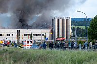 Impressionen vom Brandort in Bleicherode Bild: Impressionen vom Brandort in Bleicherode