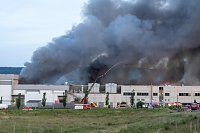 Impressionen vom Brandort in Bleicherode Bild: Impressionen vom Brandort in Bleicherode
