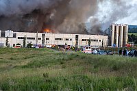 Impressionen vom Brandort in Bleicherode Bild: Impressionen vom Brandort in Bleicherode