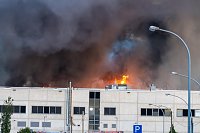 Impressionen vom Brandort in Bleicherode Bild: Impressionen vom Brandort in Bleicherode