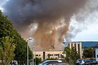 Impressionen vom Brandort in Bleicherode Bild: Impressionen vom Brandort in Bleicherode