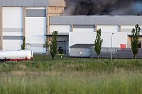 Impressionen vom Brandort in Bleicherode Bild: Impressionen vom Brandort in Bleicherode