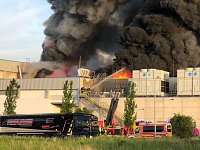 Rettungsarbeiten an der Bäckerei in Bleicherode Bild: Rettungsarbeiten an der Bäckerei in Bleicherode